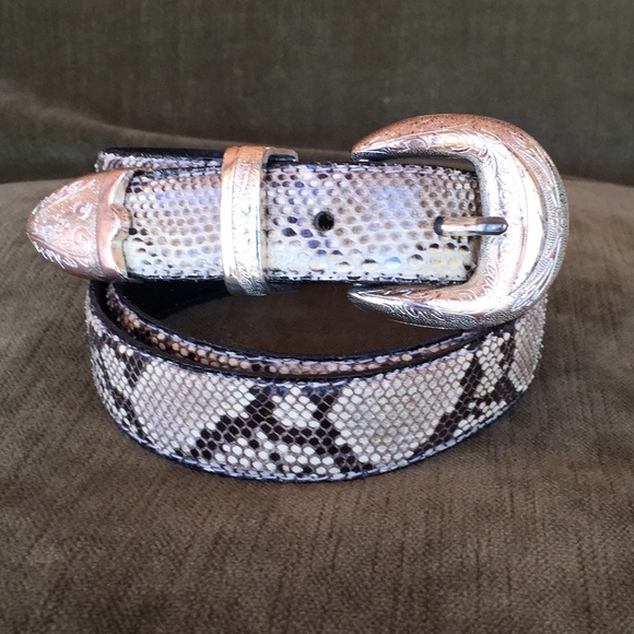 Genuine Python belt - Picture 1 of 4